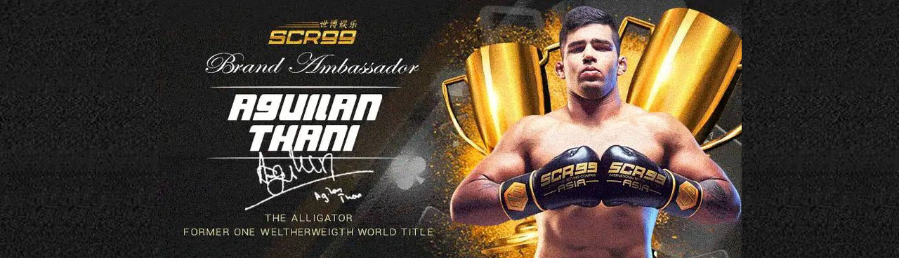 SCR99 brand ambassador Aguilan Thani